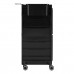 Hairdressing Trolley GABBIANO 68B black